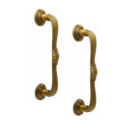 Ручка скоба TRION 00301 230 мм (комплект) COFFEE кава - Фото №1