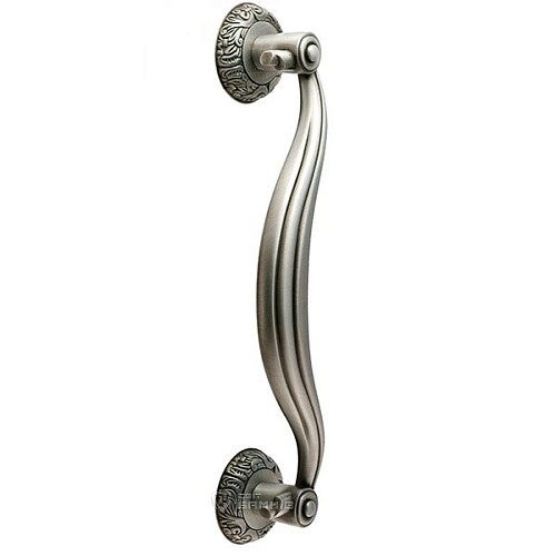 Ручка скоба TRION 00401 250 мм (комплект) SILVER античне срібло - Фото №2