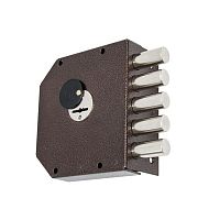 Замок накладний ГАРДІАН 20.07 (BS64мм) 5 ключів лівий (н)