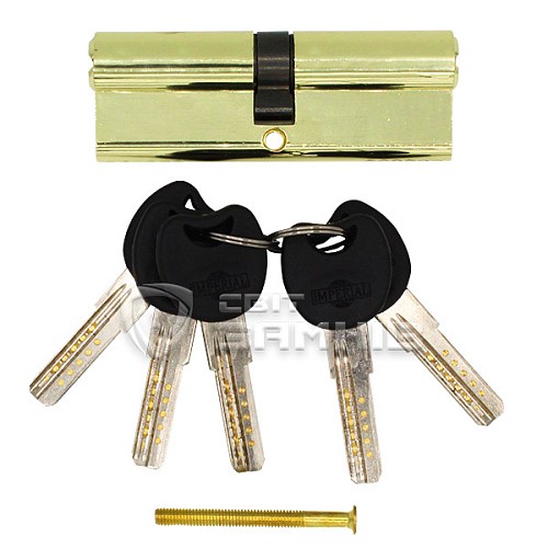 Цилиндр IMPERIAL 60 (30*30) полированная латунь - Фото №3