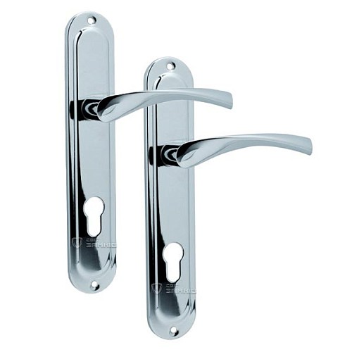 Ручки на планці KEDR 85.323-AL CP хром - Фото №1