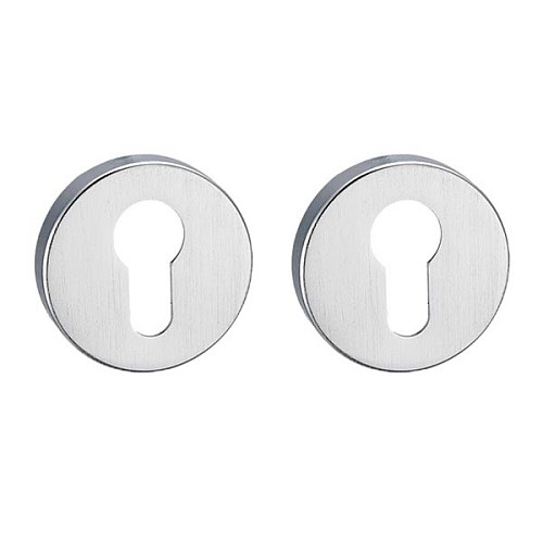 Накладки на серцевину MVM E4 MOC матовий старий хром - Фото №1