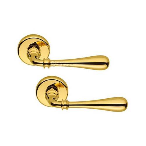 Ручки на розеті COLOMBO Ida ID31 (CD69BZGG-CD63GB) полірована латунь - Фото №1