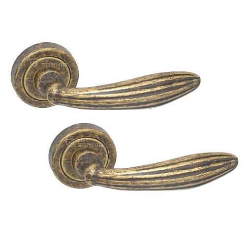 Ручки на розеті TUPAI Sofia 1917 (806-1966) старе золото - Фото №1