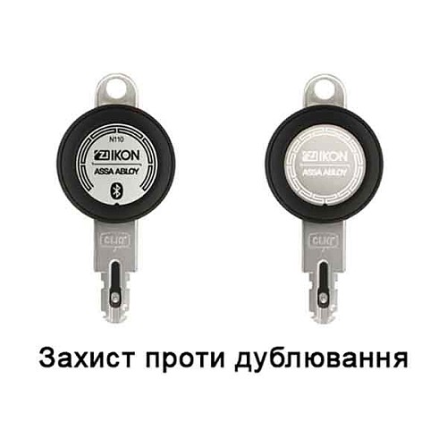 Циліндр IKON e-CLIQ 85 (50i*35) нікель сатин - Фото №6