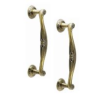 Ручка скоба TRION 00303 250 мм (комплект) AB бронза