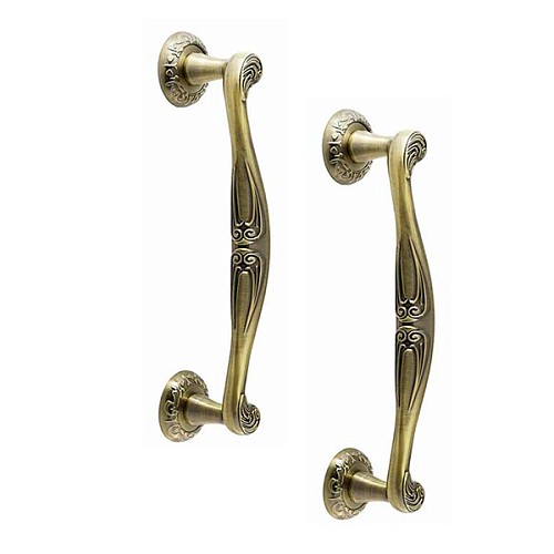 Ручка скоба TRION 00303 250 мм (комплект) AB бронза