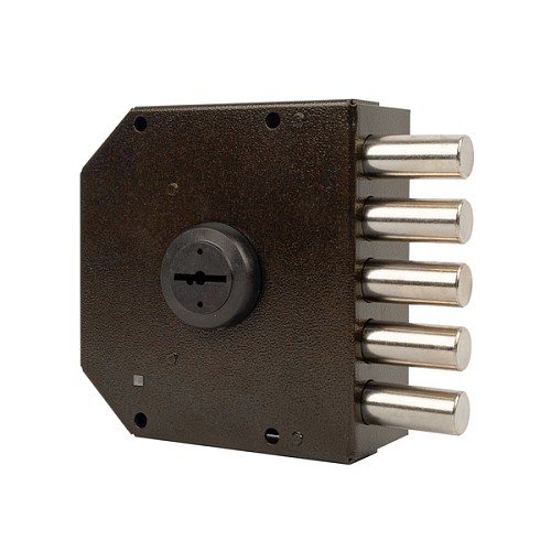 Замок накладний SHERLOCK 06.51-K65 (BS64мм) 5 ключів - Фото №1