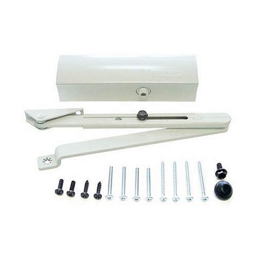 Доводчик GEZE TS 1500 STD с фиксацией HO до 80кг Белый - Фото №2