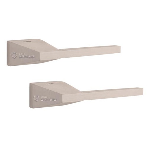 Ручки на розетте TUPAI Artic 4004 RT (3045-1999) никель матовый - Фото №1