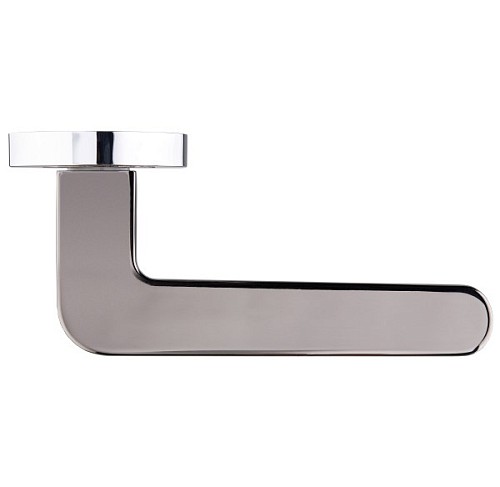 Ручки на розетте GAVROCHE Palladium Pd-Z2 CP/BN хром/черный никель - Фото №2