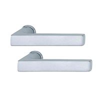 Ручки на розеті HOPPE Dallas латунь хромована матова