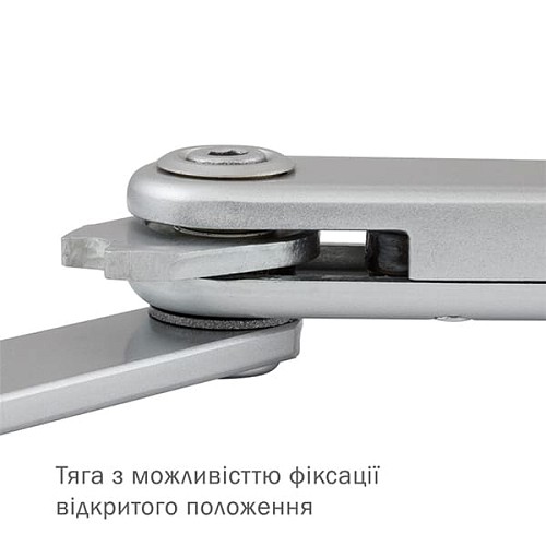 Тяга ABLOY DC191 стандартна з фіксацією Сірий - Фото №5