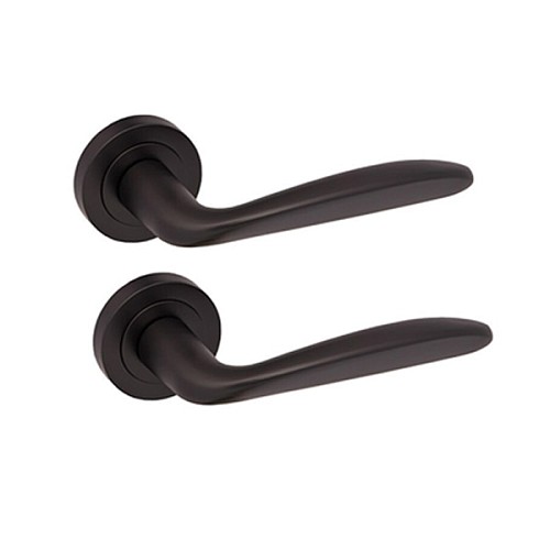 Ручки на розетте GAVROCHE Iridium Ir-Z2 Black черный - Фото №1