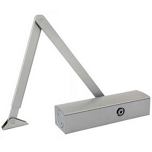 Доводчик GEZE TS 2000 VBC STD до 100кг FIRE Серебряный - Фото №2