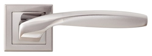 Ручки на розетте MVM Z-1325 (T7-E8) BN/SBN черный никель/матовый черный никель - Фото №3