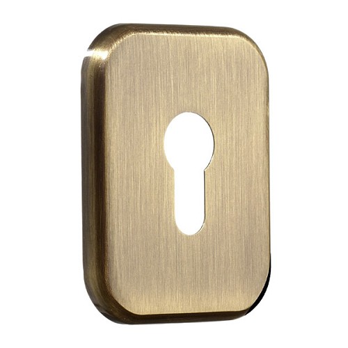 Накладка на серцевину AZZI FAUSTO MY/LINE внутрішня прямокутна 82х62 бронза - Фото №1