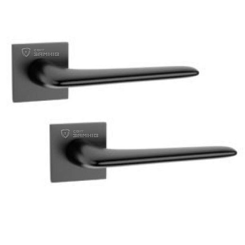 Ручки на розеті TUPAI 4164Q 5S (4040-4049) чорний - Фото №1