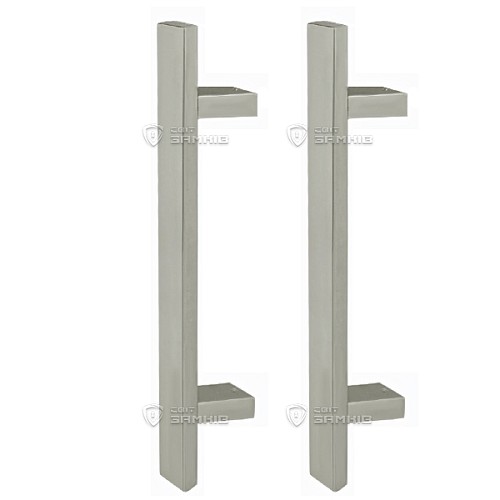 Ручки скобы ABELIX Vegas L: 600mm X: 400-45° 40*20mm SS нерж. сталь (комплект) - Фото №1