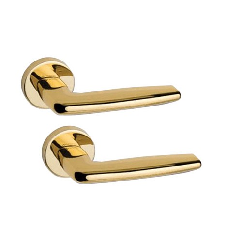 Ручки на розеті SYSTEM Kaya (RO12) GL золото - Фото №1