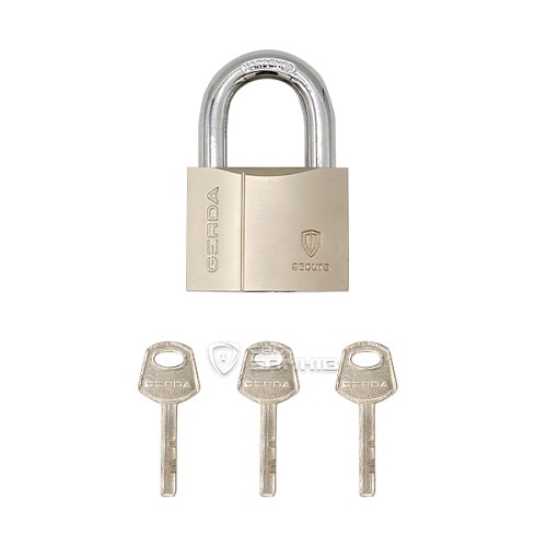 Замок навісний GERDA KSWS 50 (3 ключа) - Фото №4