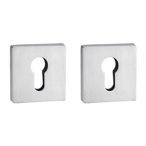 Накладки на сердцевину MVM E1 MC матовый хром  - Фото №1