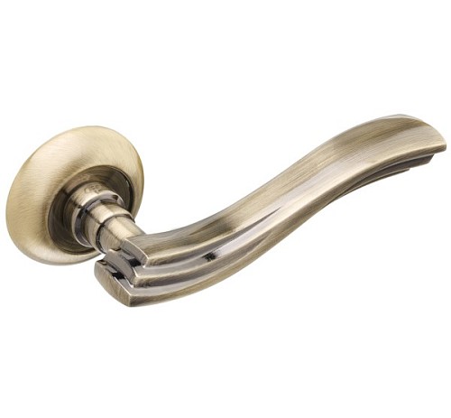 Ручки на розеті GAVROCHE Rubidium AL-A5 AB бронза - Фото №4