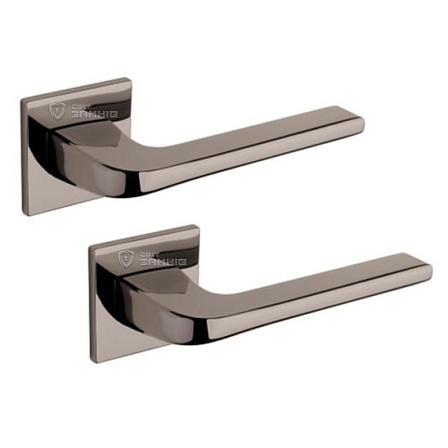 Ручки на розеті TUPAI 4007Q 5S (4040-4049) нікель чорний - Фото №1