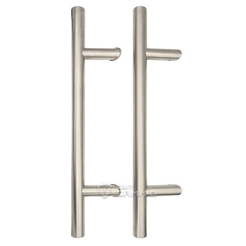 Ручка скоба PROFIT Manyas 1750/1400.45 (комплект) труба 30 нержавеющая сталь матовая - Фото №4