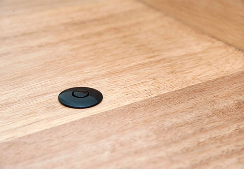 Стопор дверний прихований FANTOM PREMIUM магнітний чорний - Фото №2