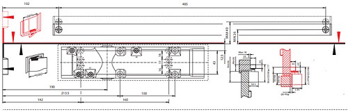 Дотягувач ABLOY DC330 CAM BC EN1-4 без тяги  до 80кг FIRE Коричневий - Фото №11