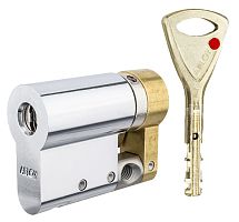 Циліндр половинка ABLOY Protec2 76,5 (66*10,5) хром полірований 3 ключа