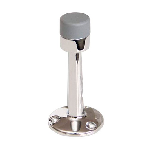 Стопор дверной настенный ПОЛЬША стена хром - Фото №1