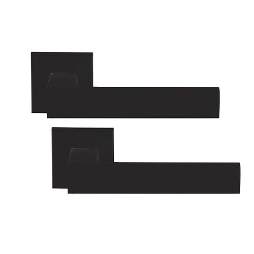 Ручки на розеті ILAVIO 2036 (1053-1102) чорний - Фото №1