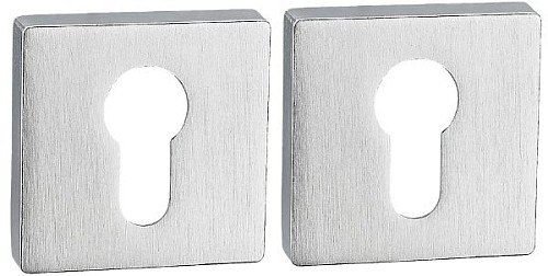 Накладки на серцевину MVM E1 MOC матовий старий хром - Фото №2